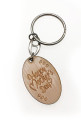  Wooden Key Ring Custom Shape  -  Wooden Key Ring Custom Shape 