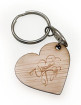  Wooden Key Ring Custom Shape  -  Wooden Key Ring Custom Shape 