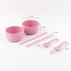 Eco Wheat 6pcs Bowl Set - Eco Wheat 6pcs Bowl Set