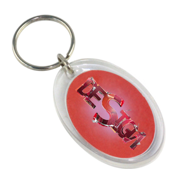 KC170818 Acrylic Plastic Keychain 