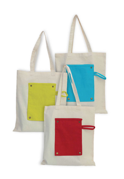 BCCB0534 5oz Foldable Cotton Bag 42cm(H) x 37cm(W) 