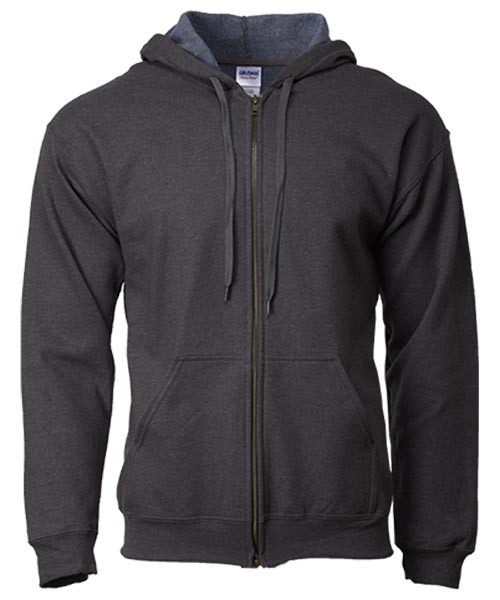 Gildan Vintage Full Zip Hooded Sweatshirt 18700 
