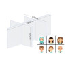 Acrylic Divider Custom Design For Social Distancing Type II - Acrylic Divider Custom Design For Social Distancing Type II