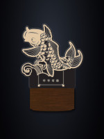TPA923008-03(EG17010-DW-PC17010) Koi Fish LED Plaque