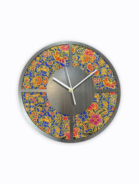CKW923010 Wooden Batik Wall Clock 31cm CKW923010 Wooden Batik Wall Clock 31cm