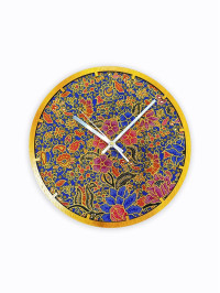 CKW923008 Wooden Batik Wall Clock 31cm CKW923008 Wooden Batik Wall Clock 31cm