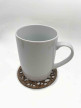 Modern Motif Wood Coaster - Modern Motif Wood Coaster