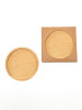 Bamboo Coaster With Packaging Box - Bamboo Coaster With Packaging Box