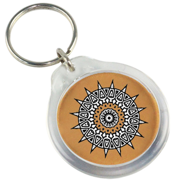KC176718 Acrylic Plastic Keychain 