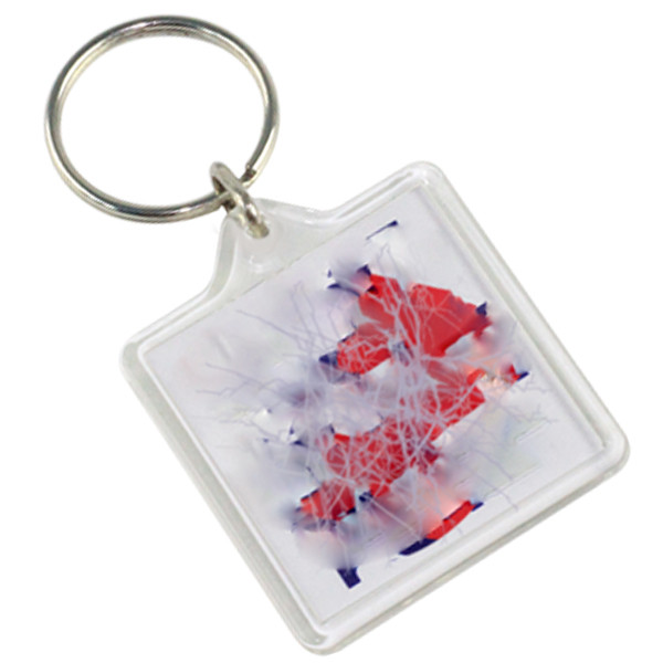 KC177218 Acrylic Plastic Keychain 