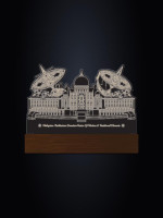 TPA923002-01(EG17013-DW-PC17014) PMO and Wau LED Plaque