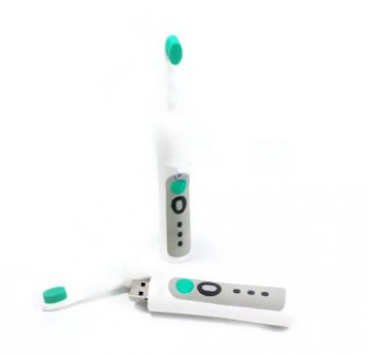 3D Toothbrush PVC Rubber USB Flash Drive 