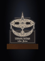 TPA923006-03(EG17013-DW-PC17013)Malaysia Heritage Wau Bulan LED Plaque