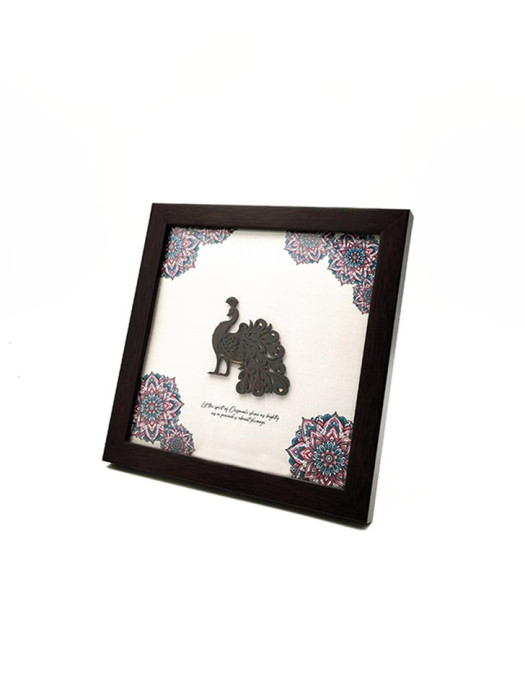 Peacock Premium Frame Art 