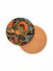 COW923014 Batik Cork Coaster - COW923014 Batik Cork Coaster