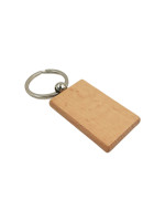 KWKC1948 Wooden Rectangle Keychain