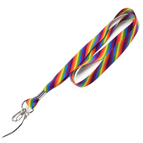 SSO01 20mm Polyester Heat Transfer Lanyard 2 Side With Handphone Ring and Snap Hook 