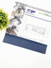 CLD900072L Premium Desk Calendar Landscape Hard Stand  Custom - CLD900072L Premium Desk Calendar Landscape Hard Stand  Custom