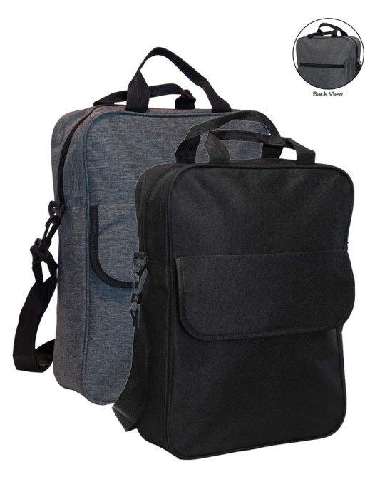 BGSL1746 Laptop Sling Bag 2 Tone Nylon 