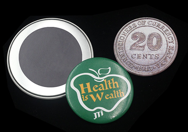 Custom Button Tin Magnet 