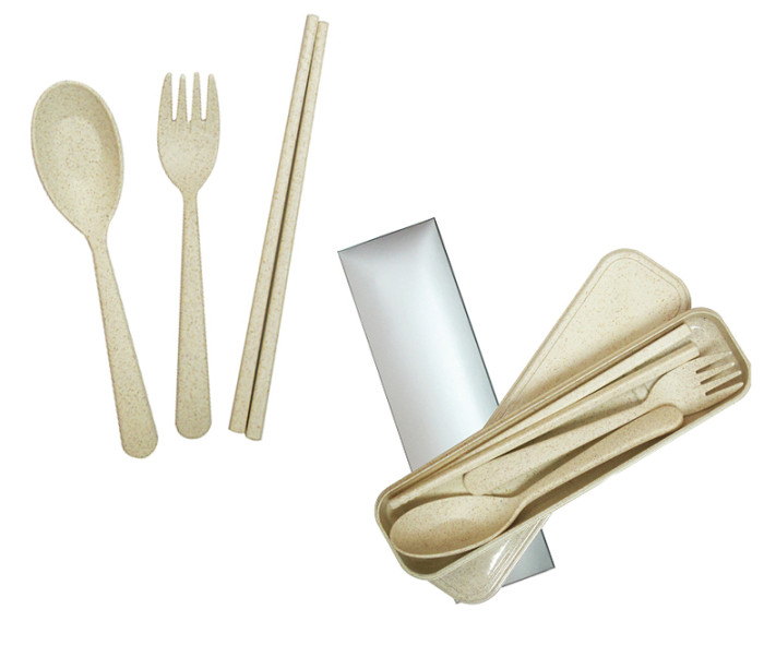 HH171014 ECO WHEAT CUTLERY SET 