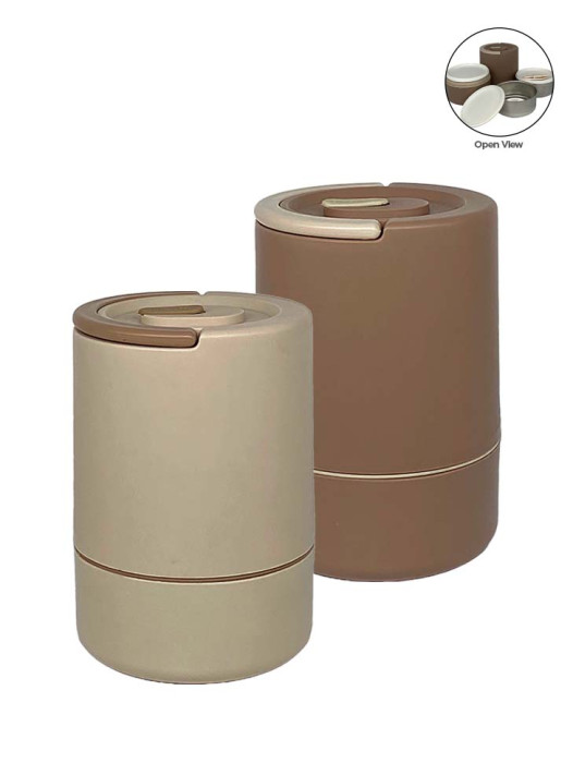 FCCE74103 Food Container 3 Layers with Spoon 