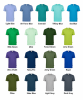 QD04 OREN Quick Dry Microfibre Eyelet Short Round Neck Sleeve T-Shirt - QD04 OREN Quick Dry Microfibre Eyelet Short Round Neck Sleeve T-Shirt
