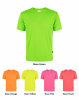 QD04 OREN Quick Dry Microfibre Eyelet Short Round Neck Sleeve T-Shirt - QD04 OREN Quick Dry Microfibre Eyelet Short Round Neck Sleeve T-Shirt