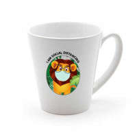 Cone Shape Printing Mug with Transparent Sublimation Printing HHMG00004FS