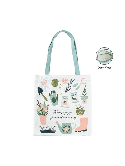 Custom Made Full Color Print Canvas Bag 