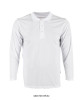 QD67 OREN Microfiber Eyelet Long Sleeve Polo Shirt - QD67 OREN Microfiber Eyelet Long Sleeve Polo Shirt