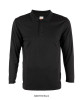 QD67 OREN Microfiber Eyelet Long Sleeve Polo Shirt - QD67 OREN Microfiber Eyelet Long Sleeve Polo Shirt