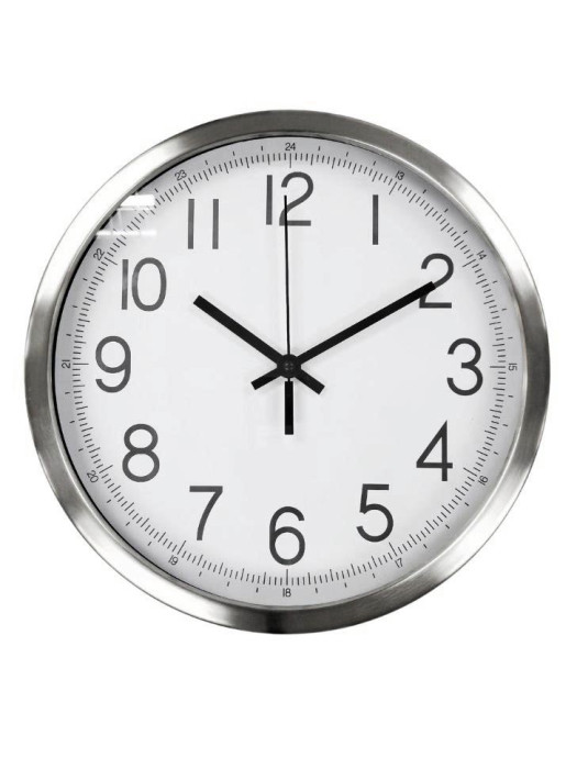 CK0121888 Stainless Metal Wall Clock 