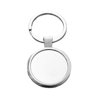 KMKC0433 Round Metal Keychain  