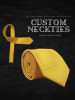 Yellow Necktie Custom Made - Yellow Necktie Custom Made