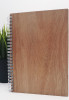 Wooden Spiral Notebooks Without Elastic Band - Wooden Spiral Notebooks Without Elastic Band