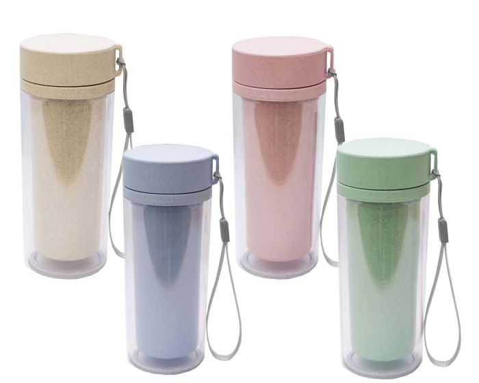 HHCE2756 420ml Wheat Fiber Drinking Bottle (Box) 