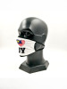 HG172133 2 Ply Face Mask Sublimation Printing Black Lining - HG172133 2 Ply Face Mask Sublimation Printing Black Lining