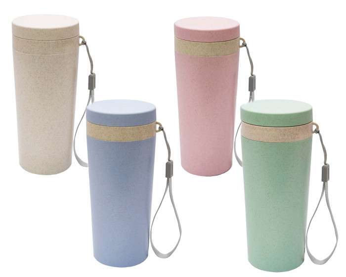 HHCE2857 420ml Wheat Fiber Drinking Bottle (Box) 