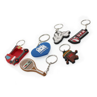 PVC Rubber Keychain