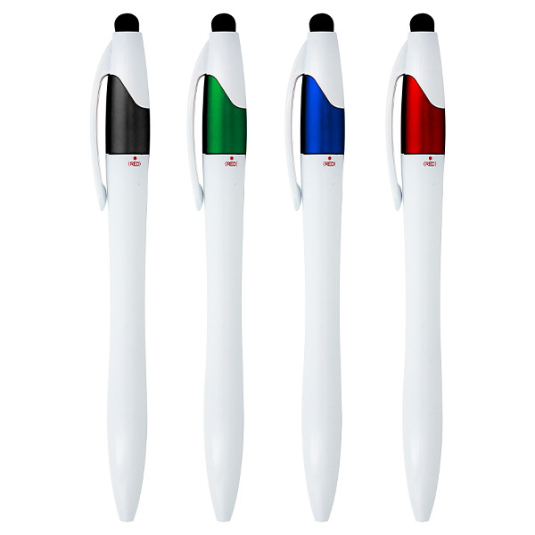 WIP388442BP i-Led 3 Touch Screen Plastic Pen 