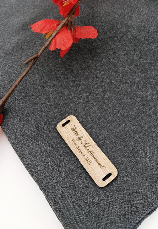 Wooden Tag Rectangle Shape Wooden Tag Rectangle Shape