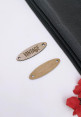 Wooden Tag Oval Shape Wooden Tag Oval Shape - Wooden Tag Oval Shape