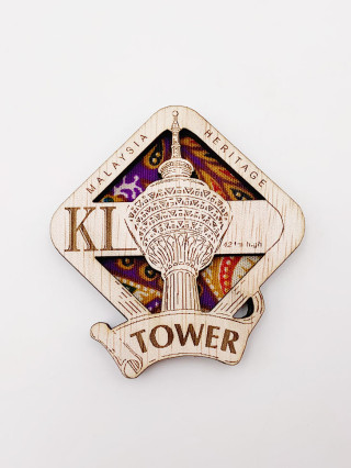 KL Tower Magnet  KL Tower Magnet
