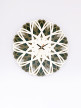 Spiral Flower Wooden Wall Clock  - Spiral Flower Wooden Wall Clock 