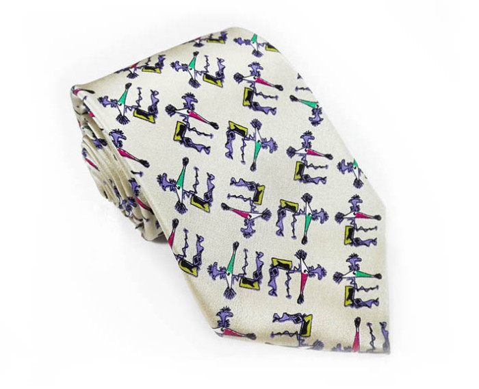 Silk Screen Custom Neckties 