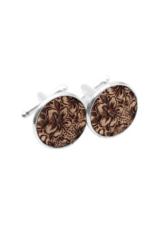 Bunga Raya Cufflink