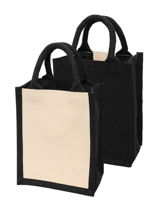 BCCB2352 Laminated Canvas Bag 18cm(L) x 11.5cm(W) x 23cm(L)  