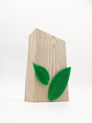 TPW923012 Eco Friendly Leaf Trophy