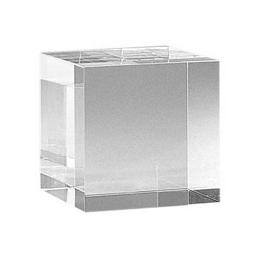  Crystal Plaque / Crystal Paper Weight Cube 5cm x 5cm x 5cm 